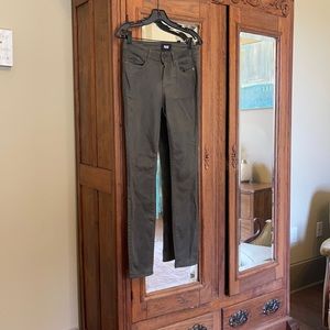 Paige Verdugo Ultra Skinny - Army Luxe coating